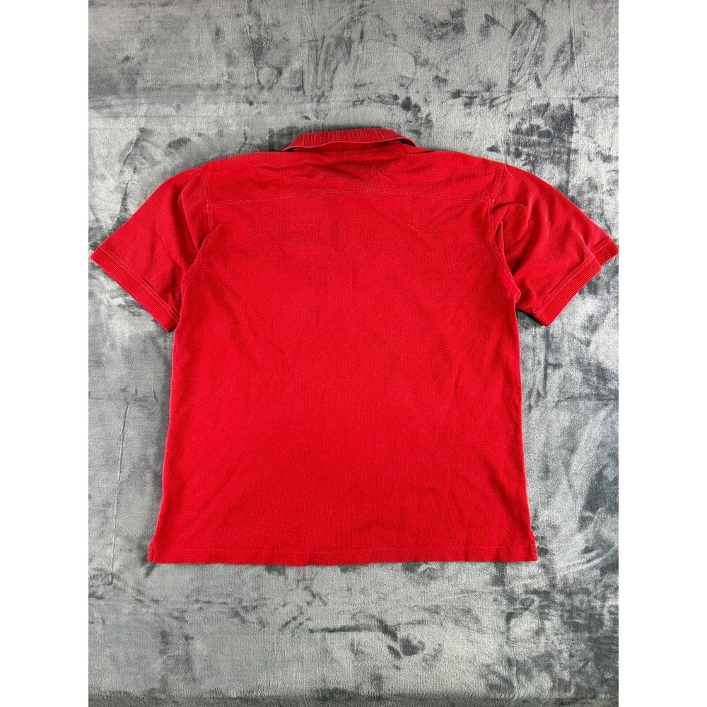 Vintage Antigua Tampa Bay Buccaneers Polo Shirt Large NFL Red Embroidered Logo - Picture 8 of 9